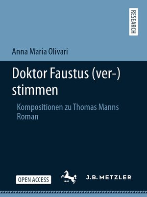 cover image of Doktor Faustus (ver-)stimmen